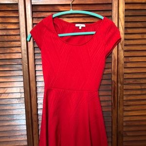 Charlotte Russe red dress